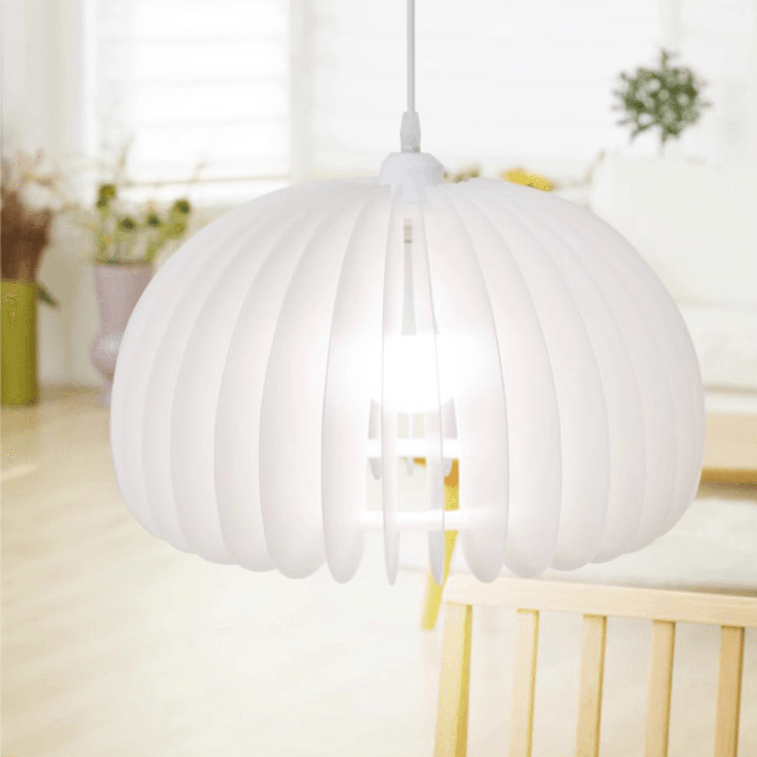 Nordic Style Hanging Pumpkin Lantern