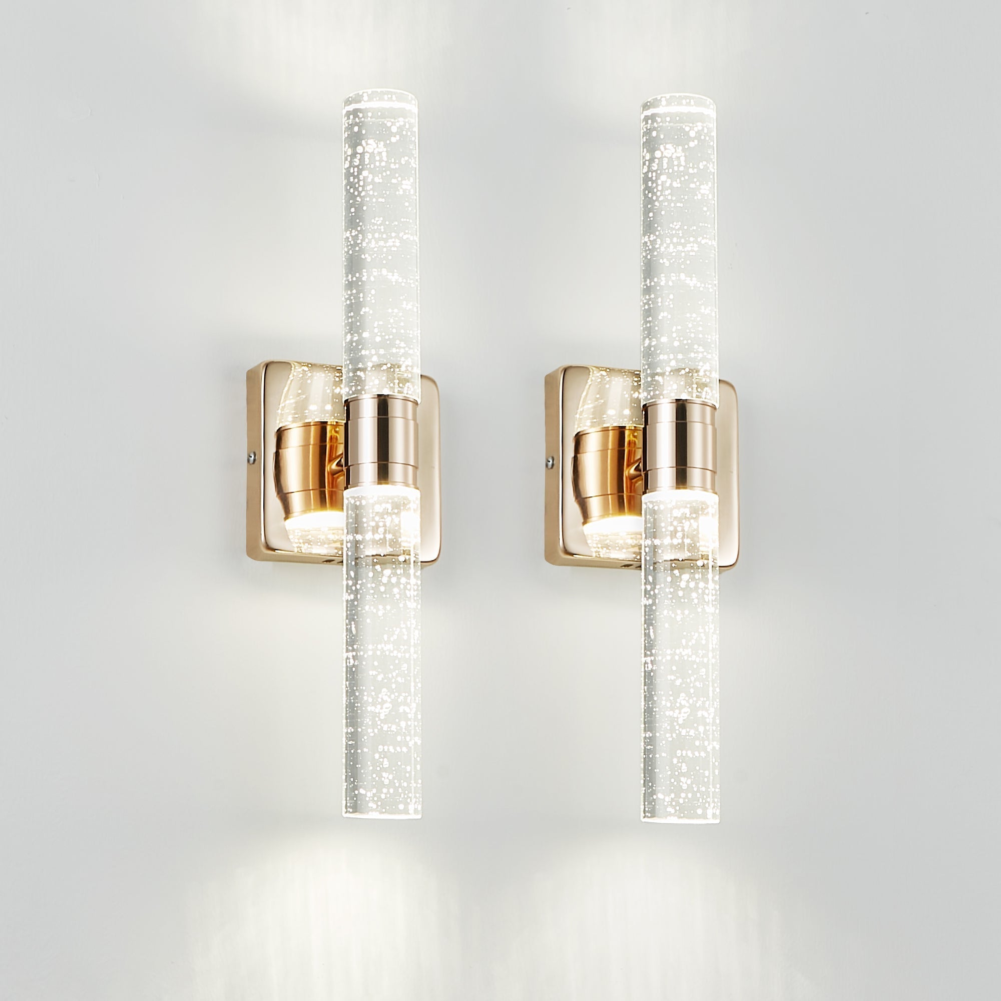 Nova Gold Crystal Wall Light