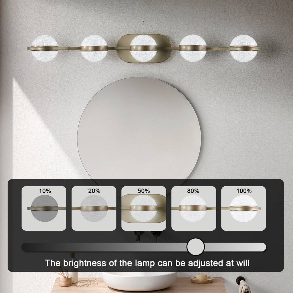 Orbit Glow Vanity Light