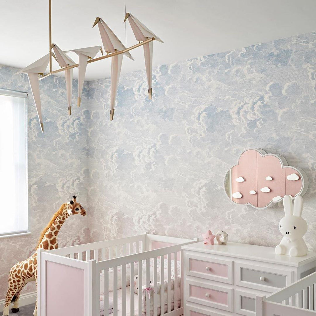 Paper Crane Bird LED Chandelier