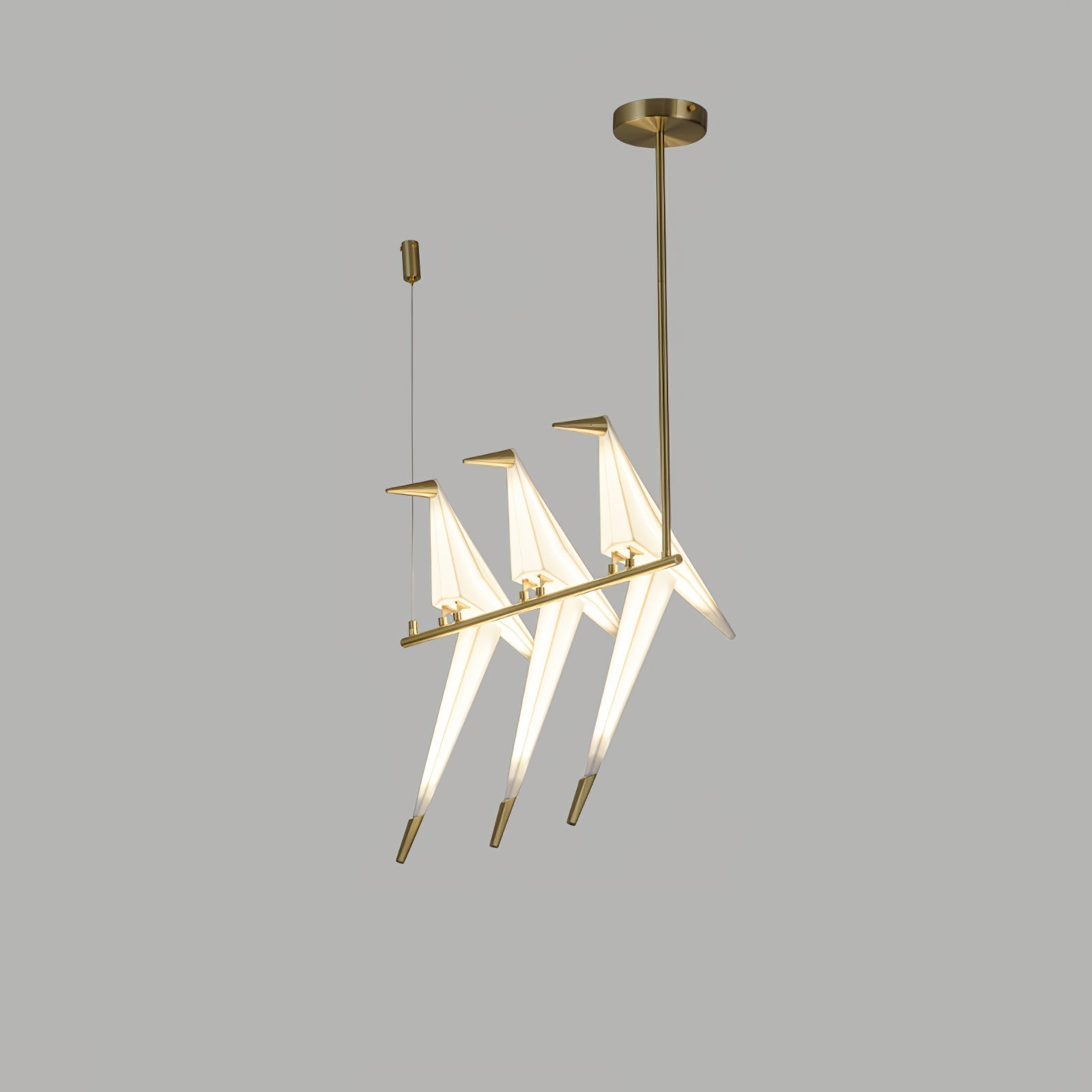 Paper Crane Bird LED Chandelier - ZozHome