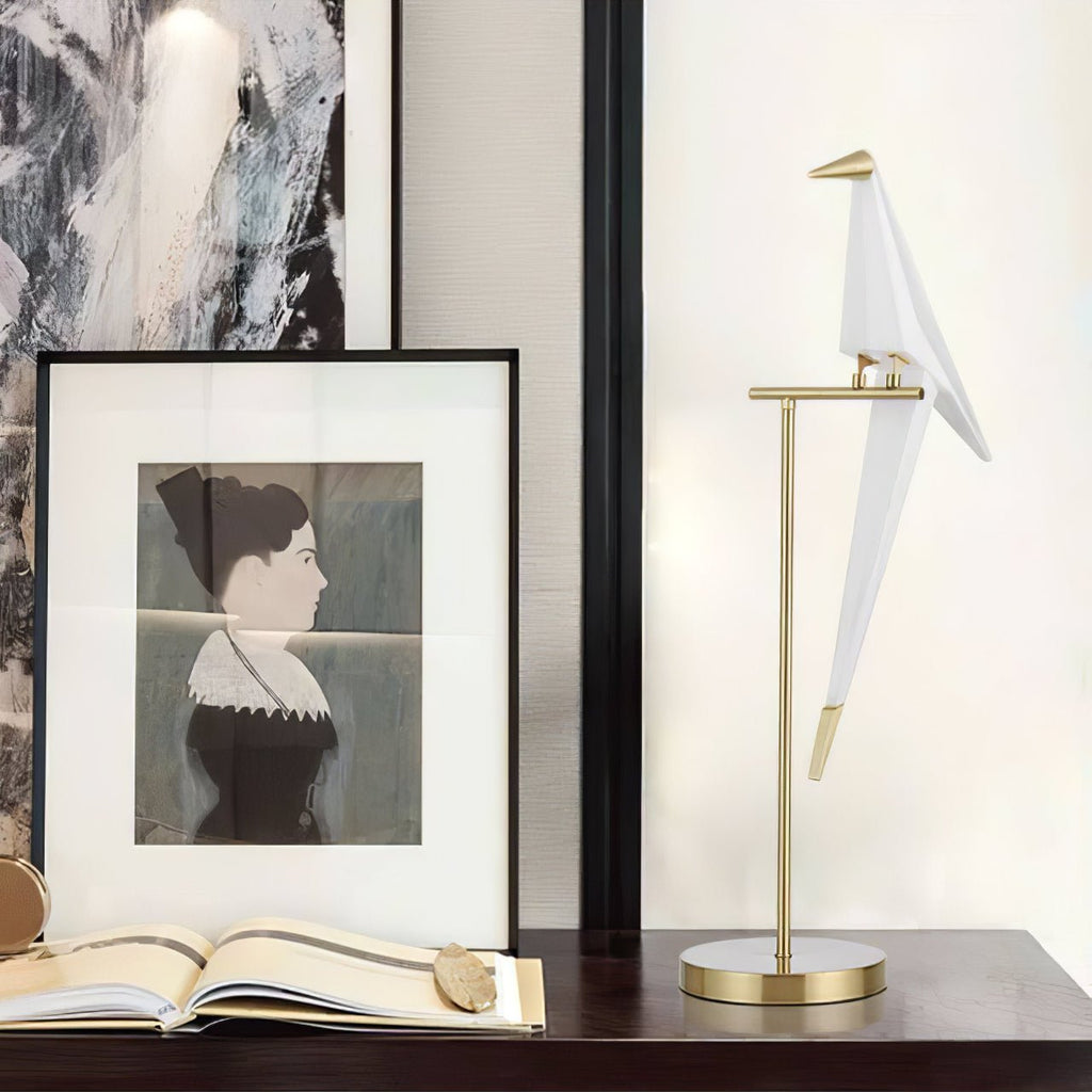 Paper Crane Table Lamp