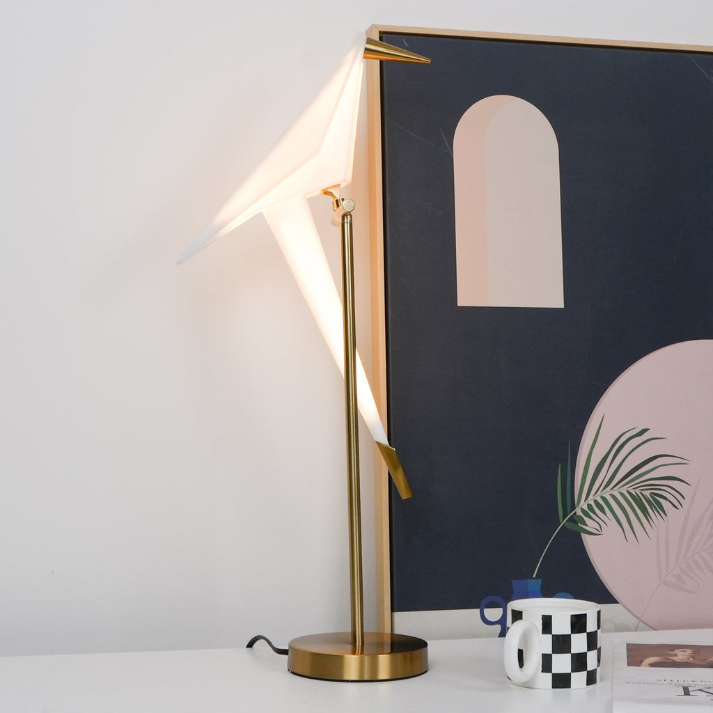 Paper Crane Table Lamp