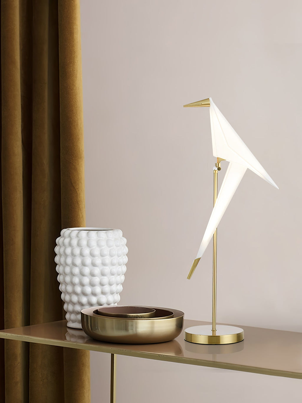 Paper Crane Table Lamp