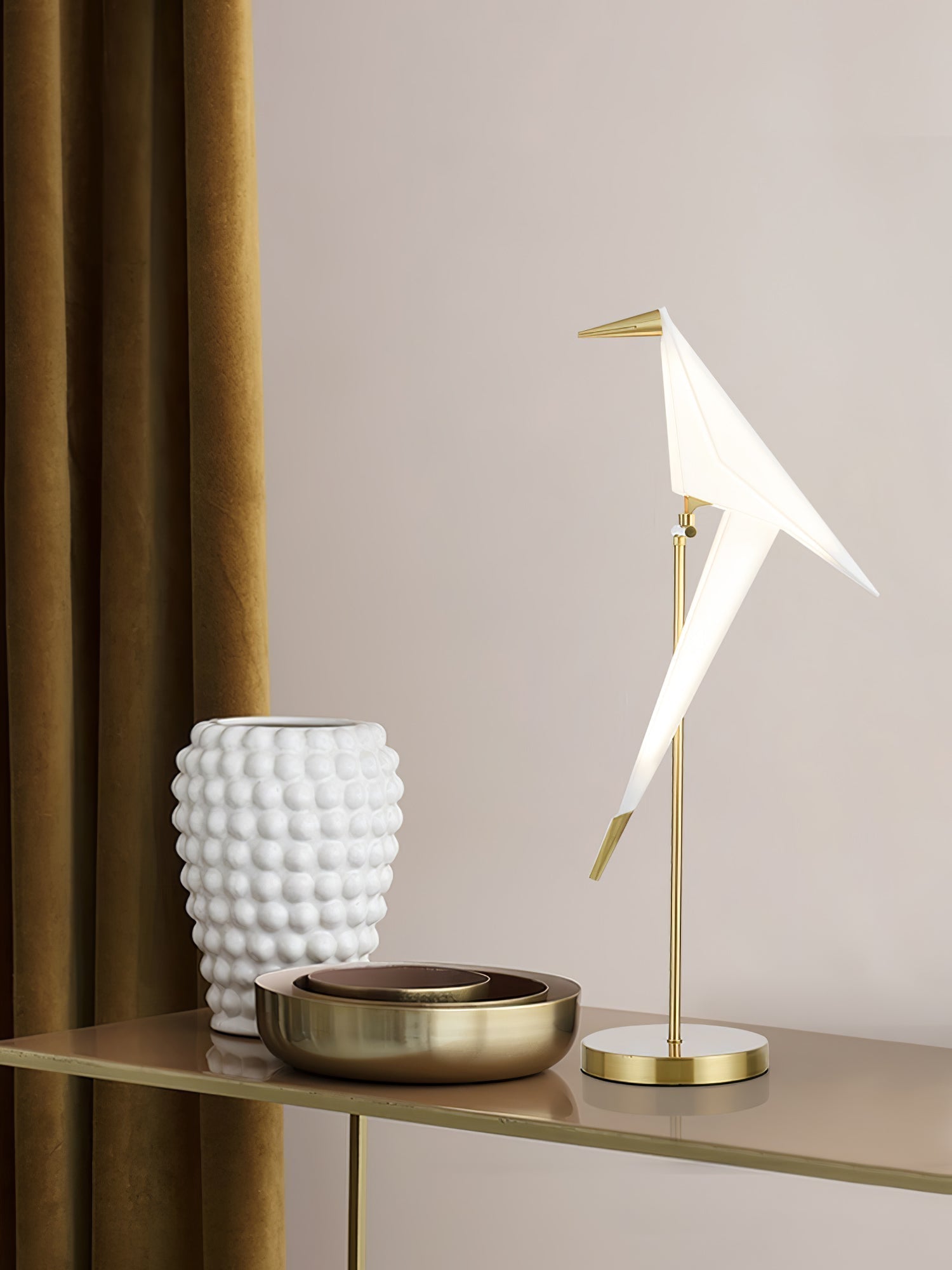 Paper Crane Table Lamp