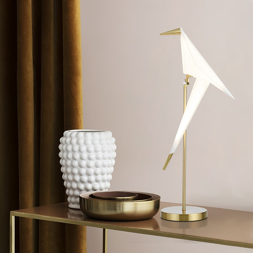 Paper Crane Table Lamp