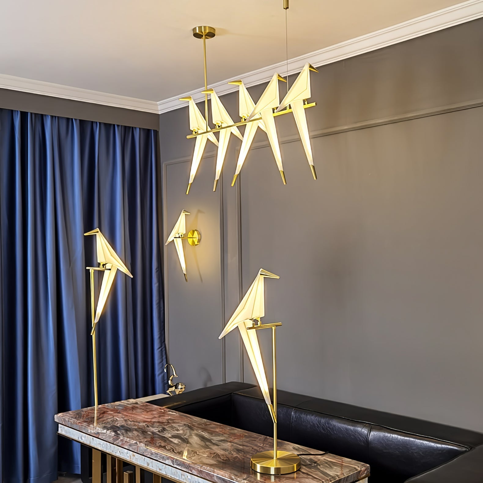 Paper Crane Table Lamp