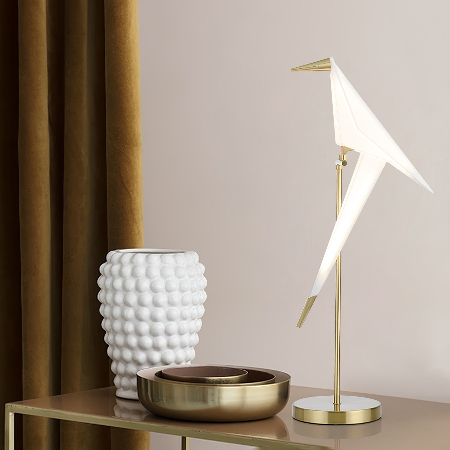 Paper Crane Table Lamp