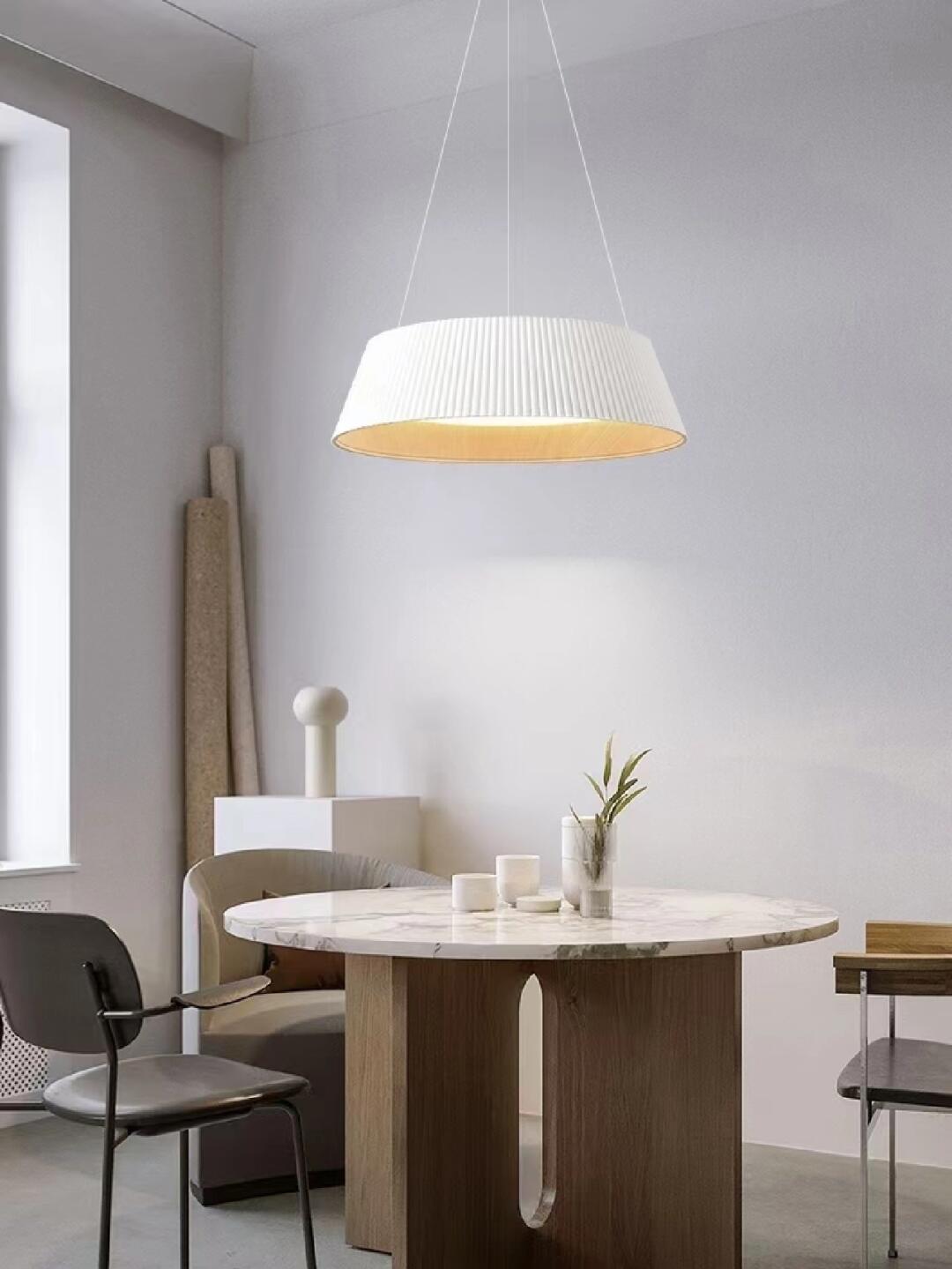 Paper Tube Pendant Light