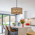 Phantoms Rattan Woven Pendant Light