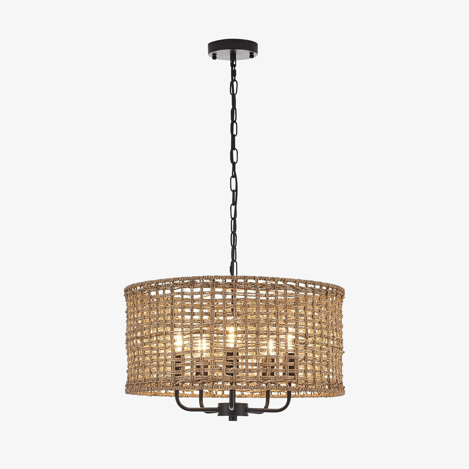 Phantoms Rattan Woven Pendant Light