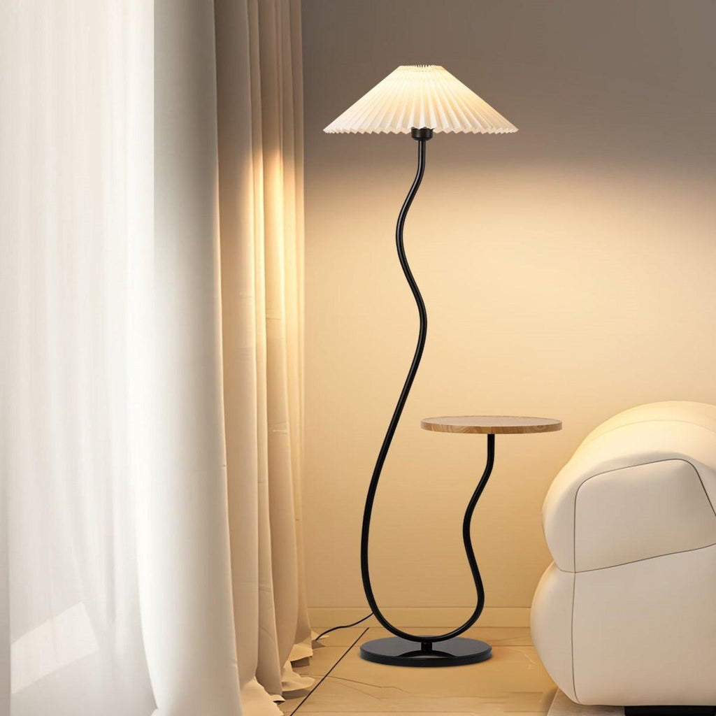 Pleated Floor Lamp