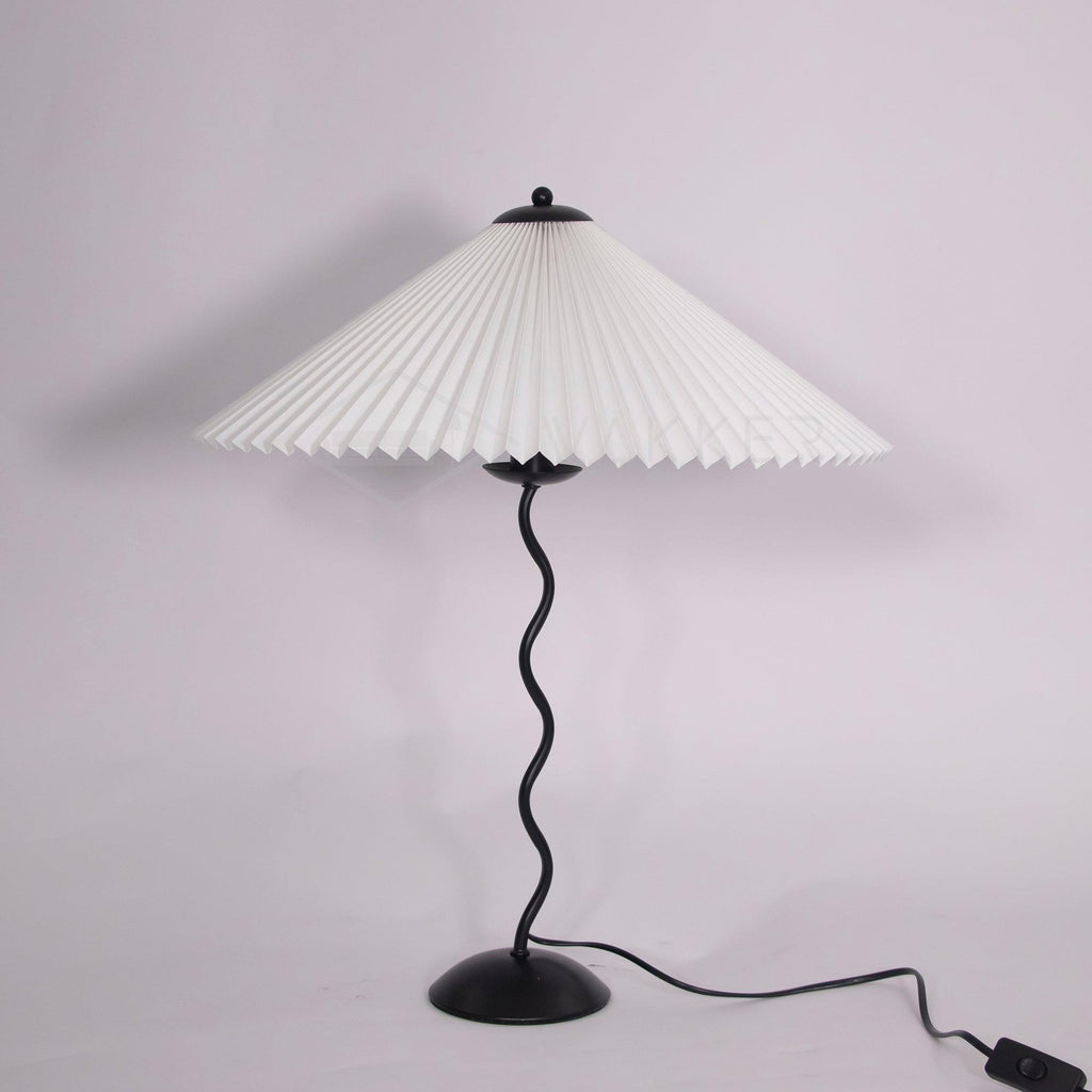 Pleated Table Lamp