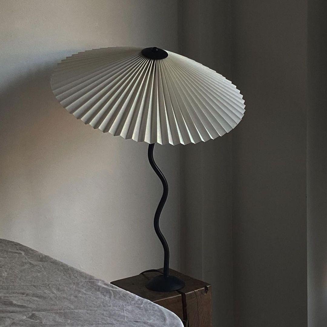 Pleated Table Lamp