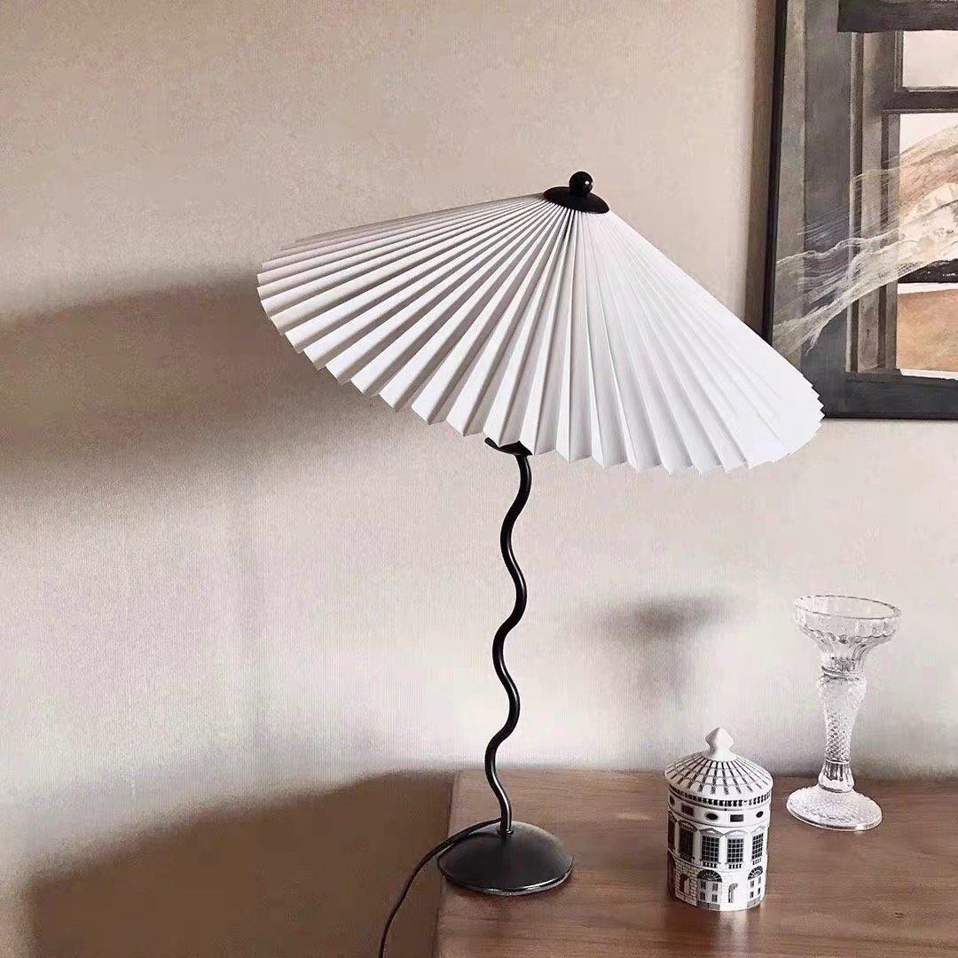 Pleated Table Lamp