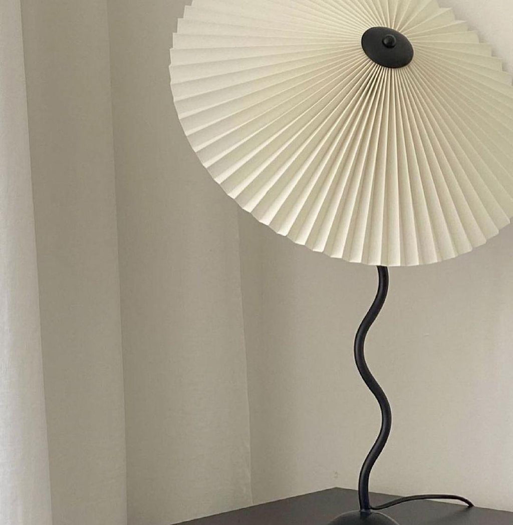 Pleated Table Lamp