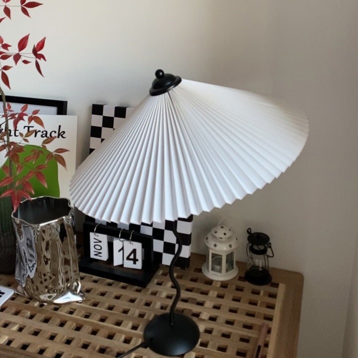 Pleated Table Lamp