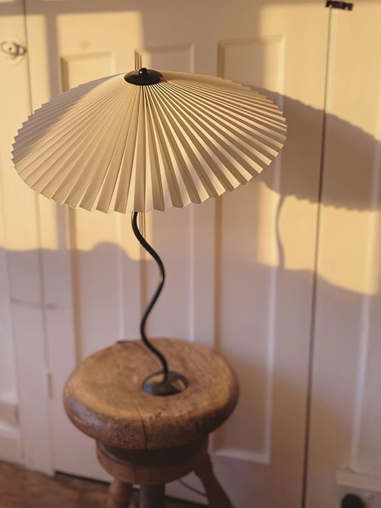 Pleated Table Lamp