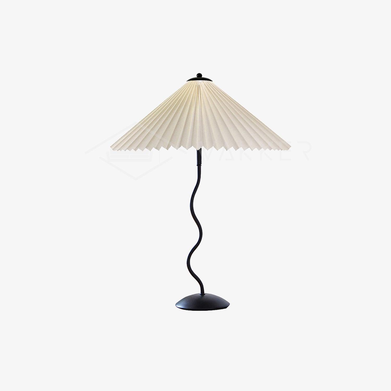 Pleated Table Lamp
