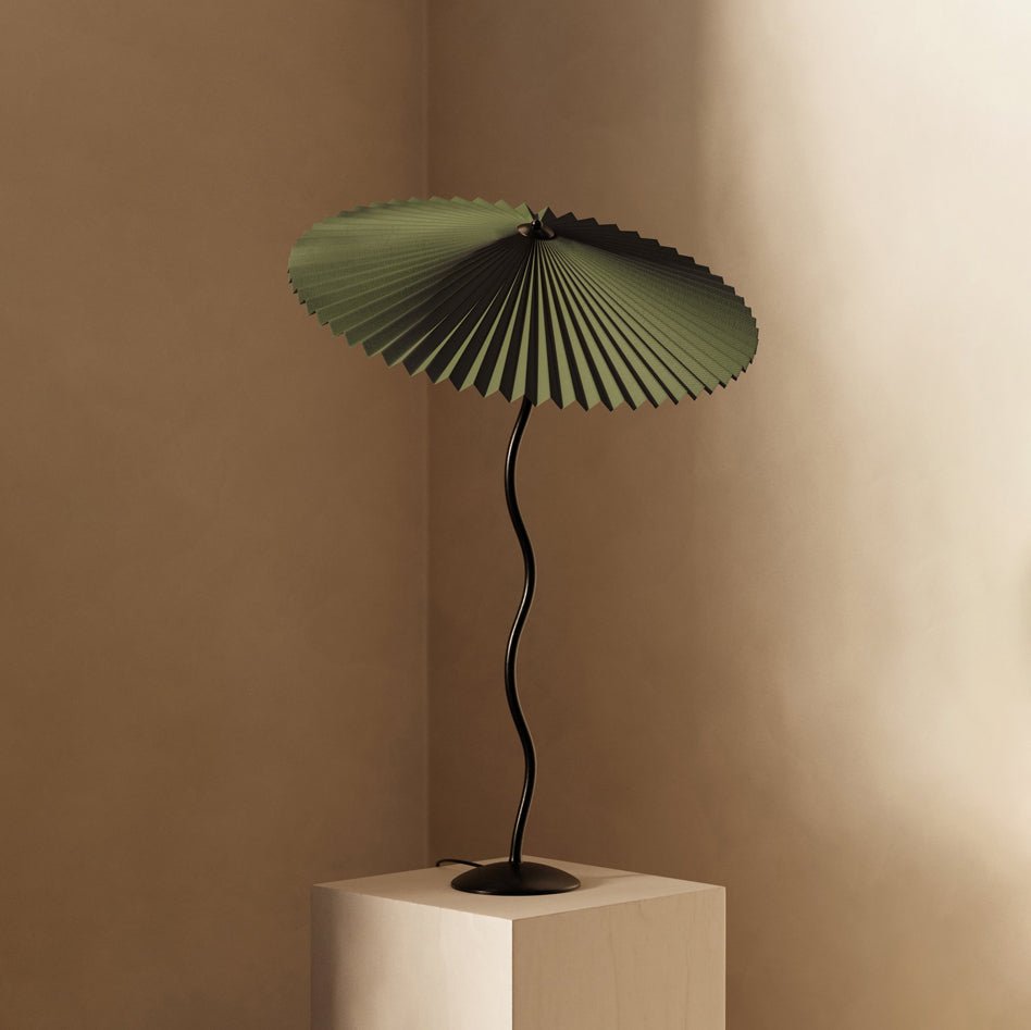 Pleated Table Lamp