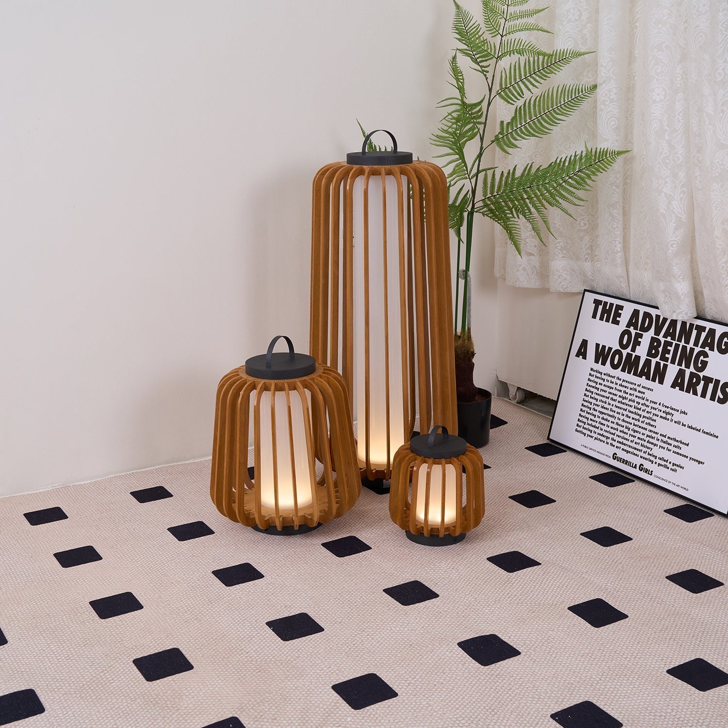 Portable Outdoor Lantern Light