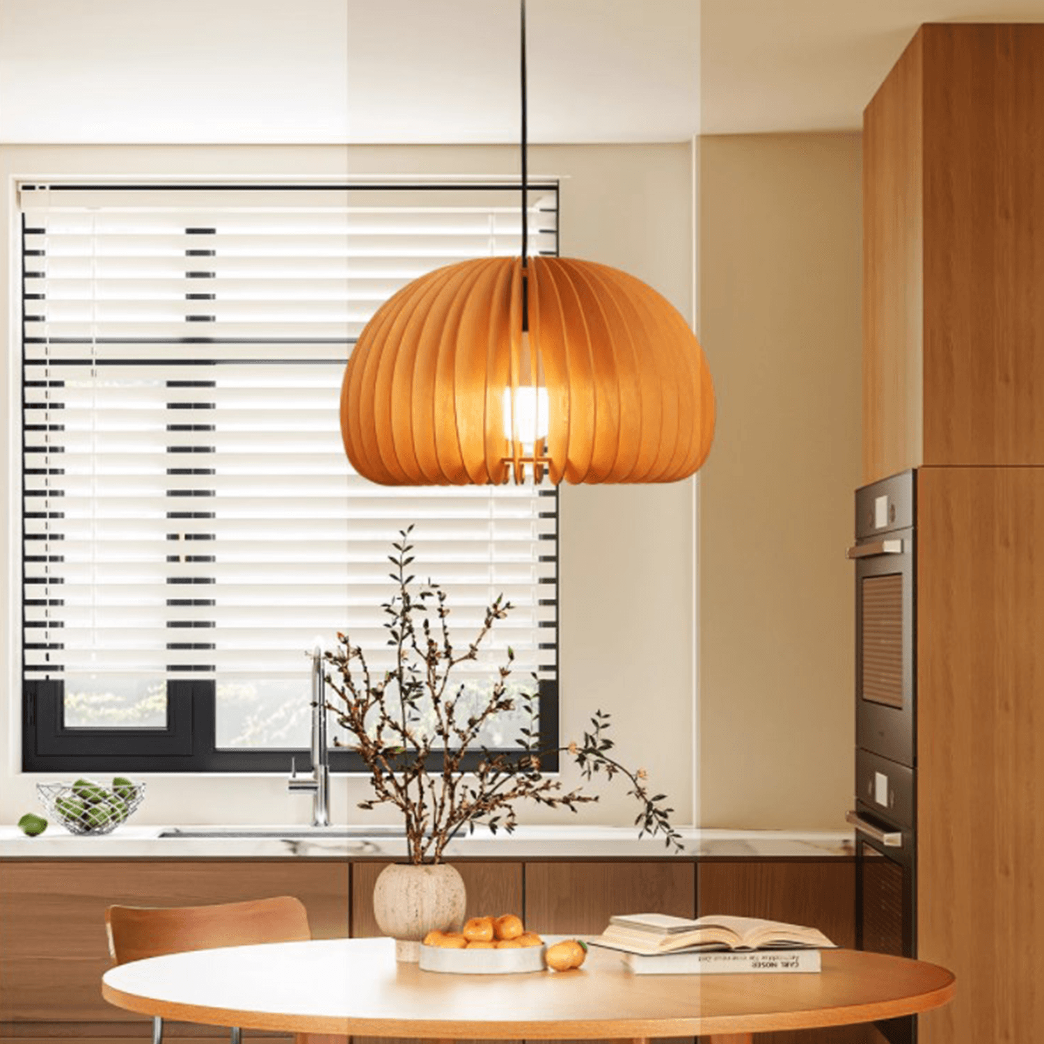 Pumpkin Pendant Light