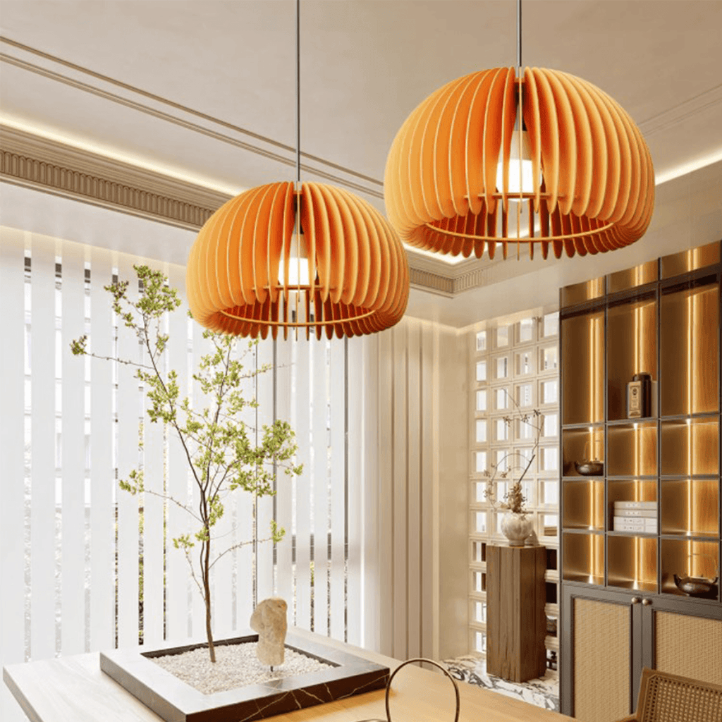 Pumpkin Pendant Light