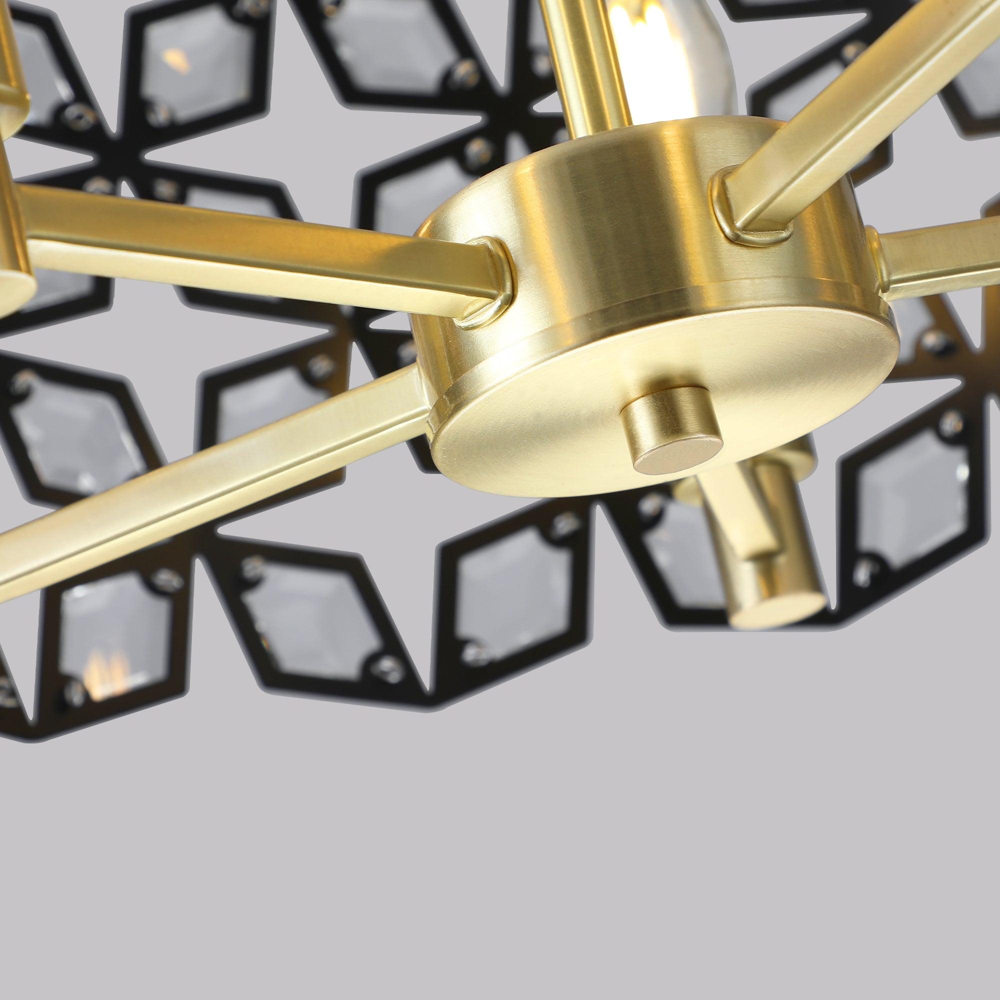 Radiant Reverie Luxury Crystal Chandelier