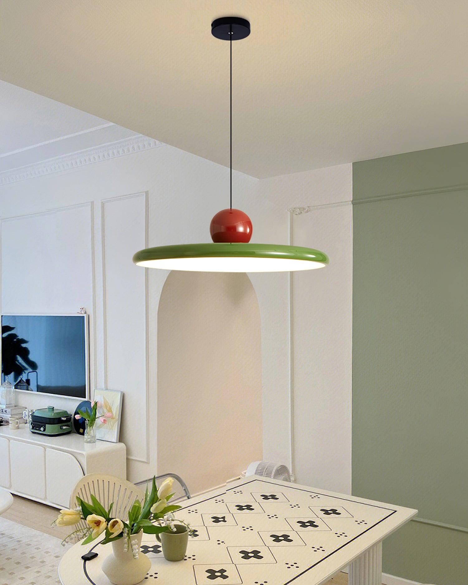 Red and Green Pendant Lamp