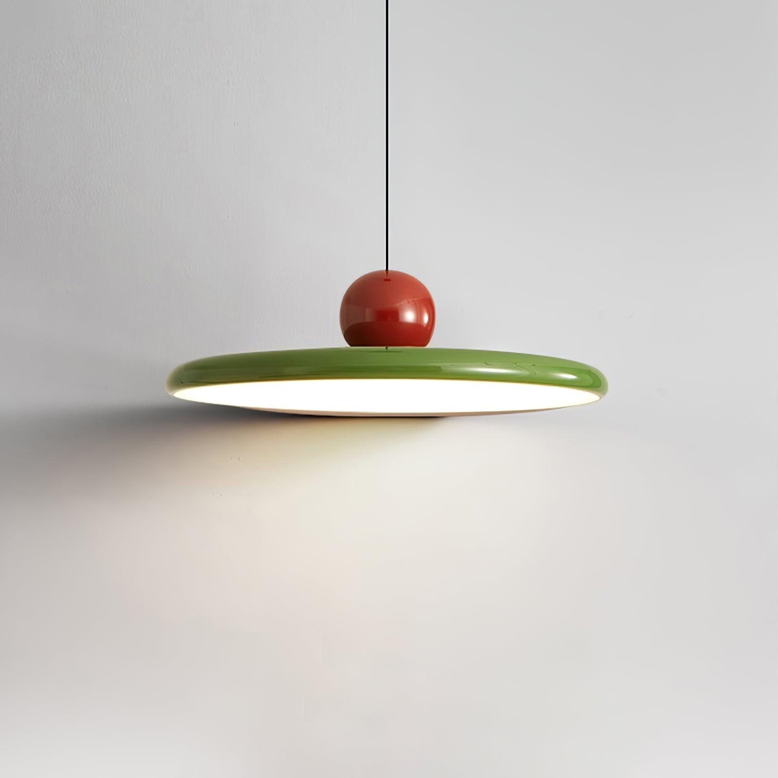 Red and Green Pendant Lamp