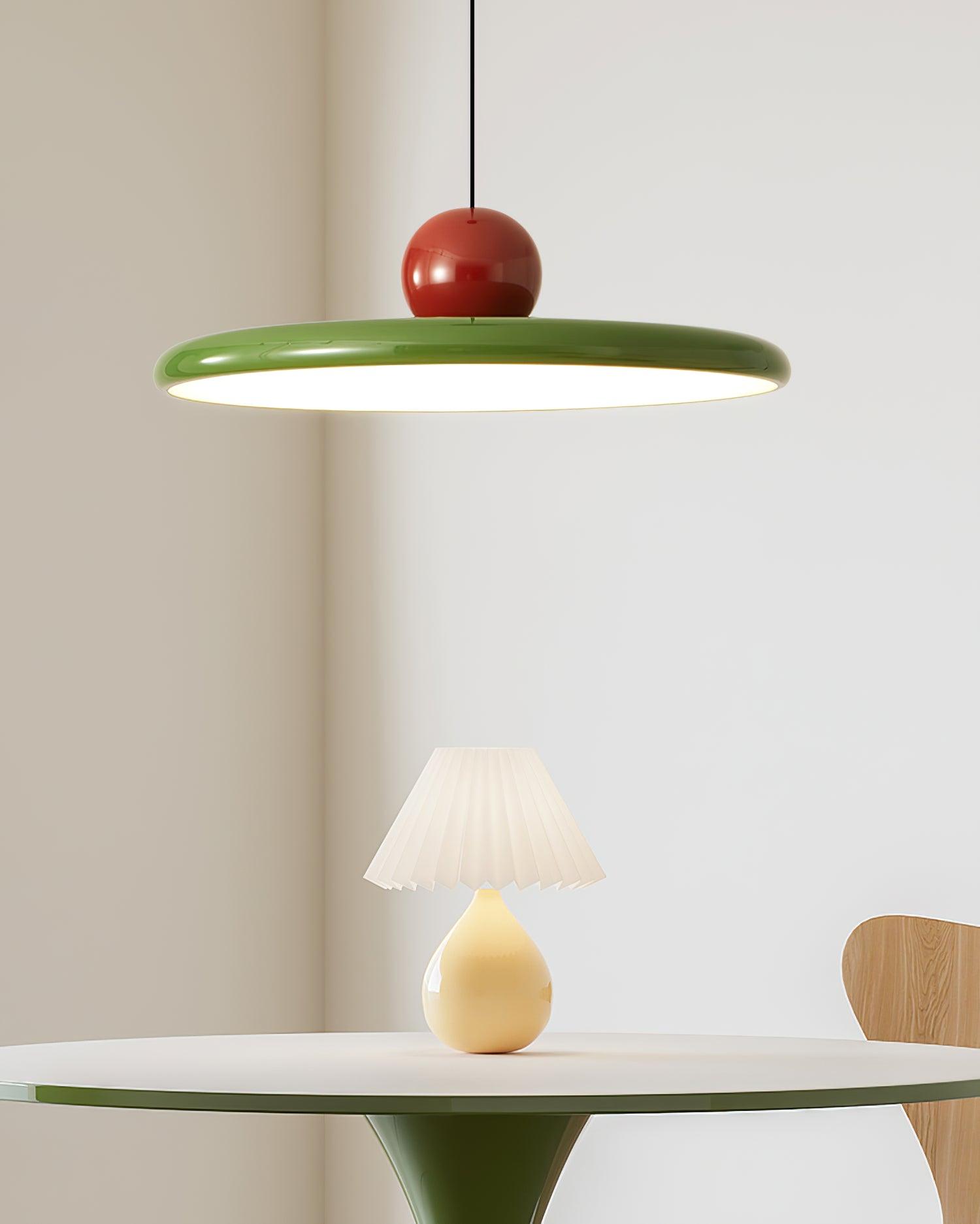 Red and Green Pendant Lamp
