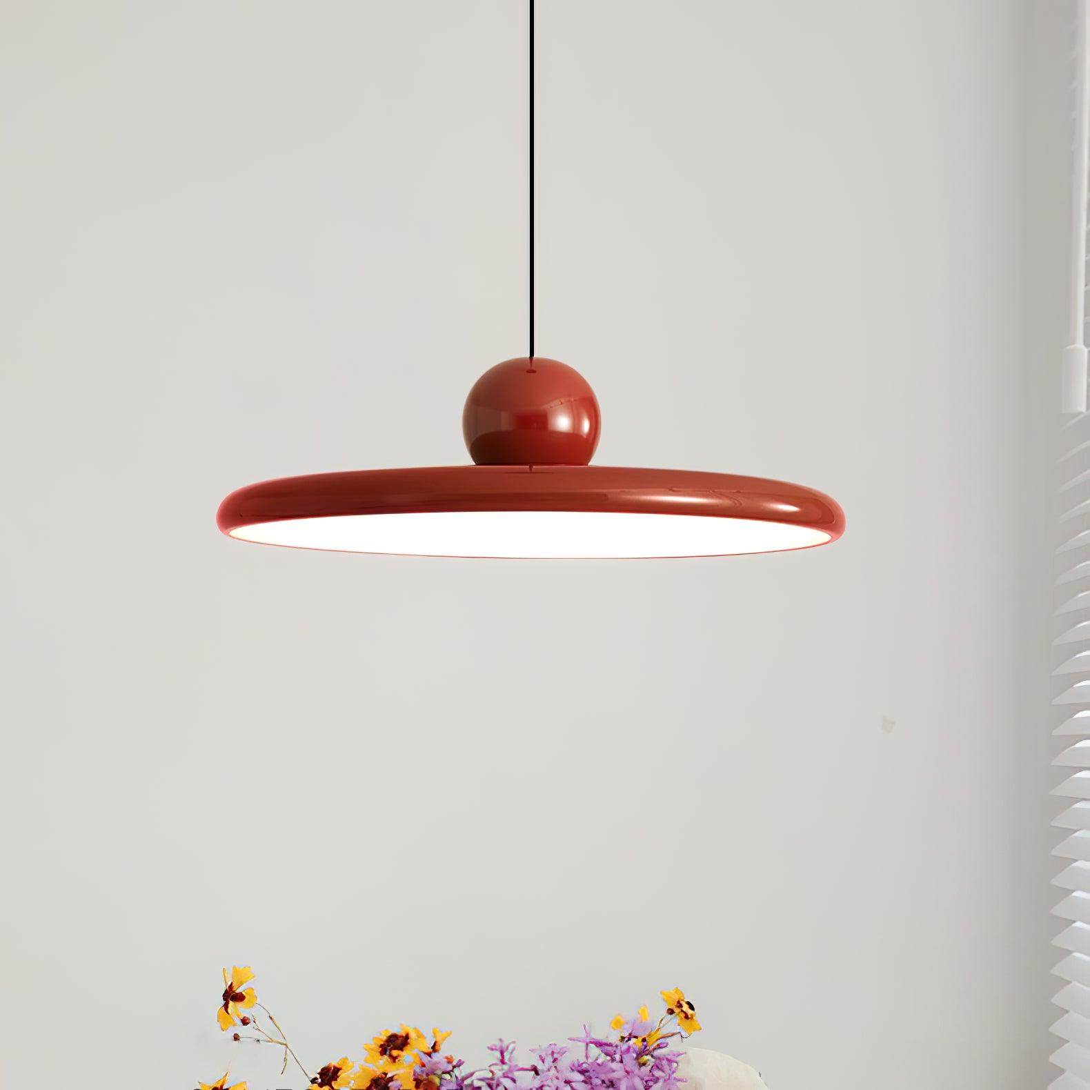 Red and Green Pendant Lamp