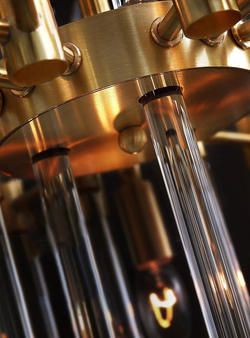 Regal Brass Chandelier