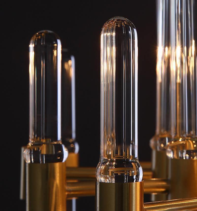 Regal Brass Chandelier