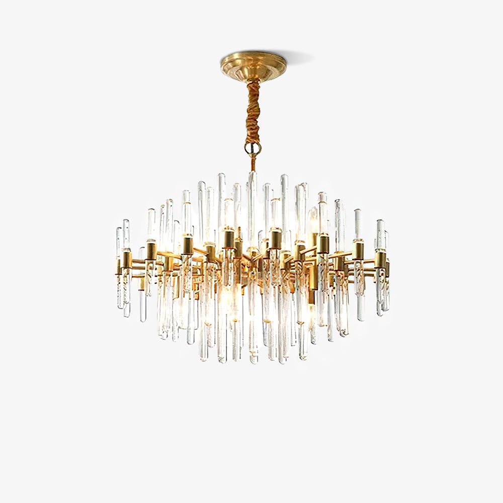Regal Brass Chandelier