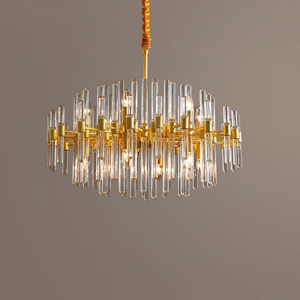 Regal Brass Chandelier