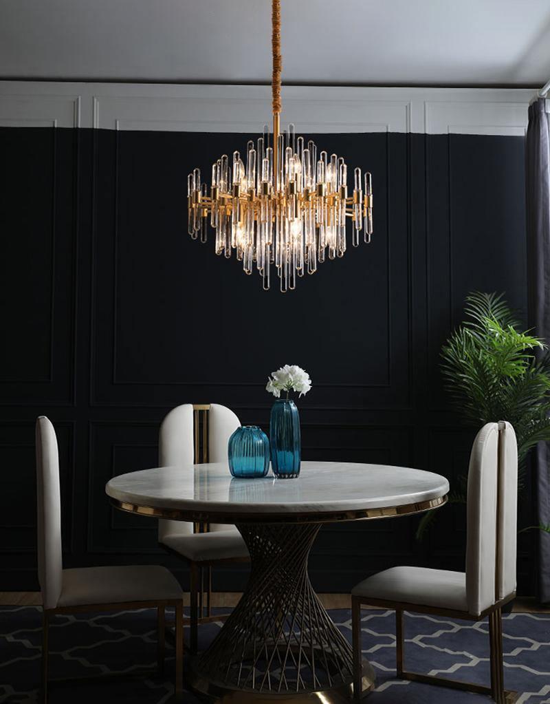 Regal Brass Chandelier