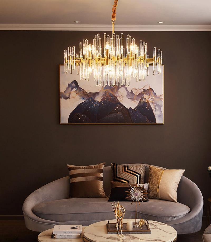 Regal Brass Chandelier