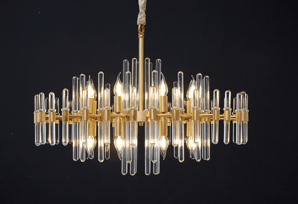 Regal Brass Chandelier