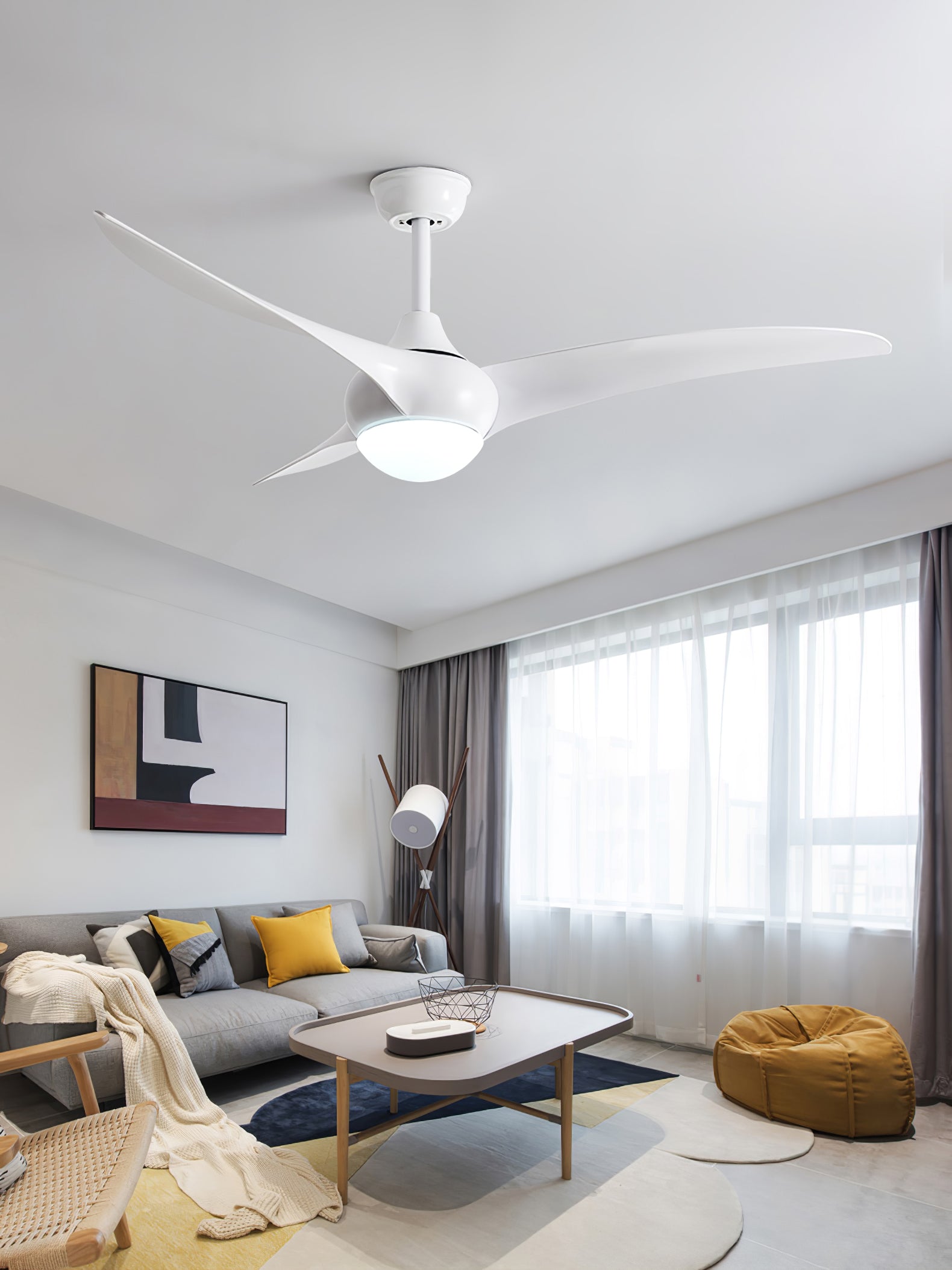 Retro Ceiling Fan Light