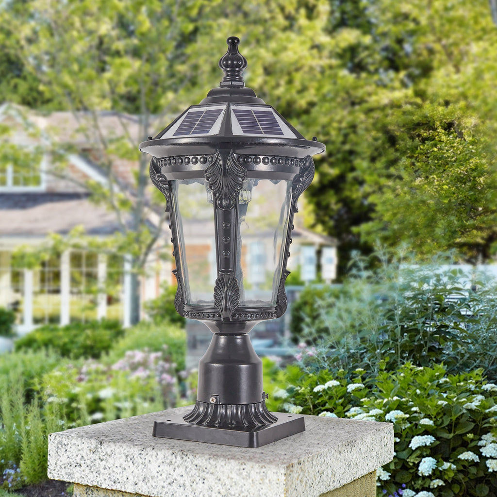 Retro Solar Powered Outdoor Light