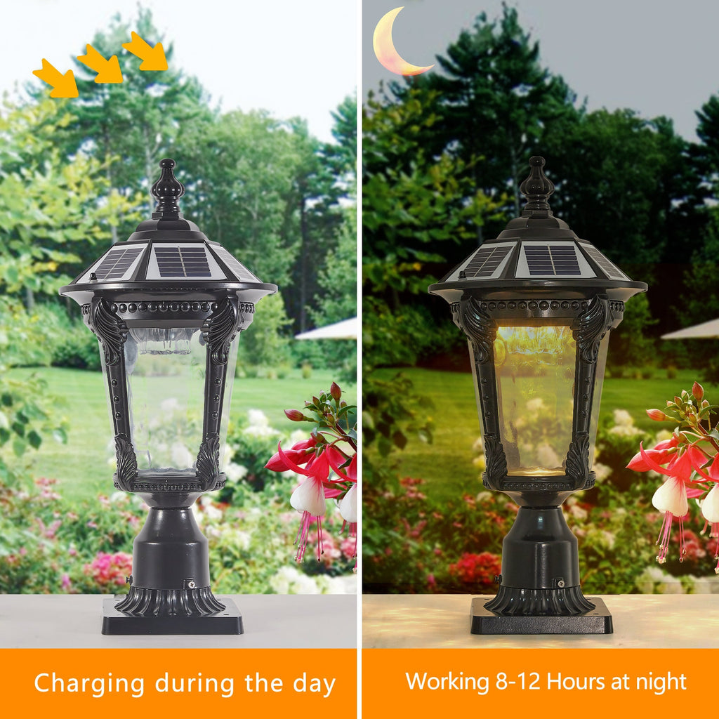 Retro Solar Powered Outdoor Light