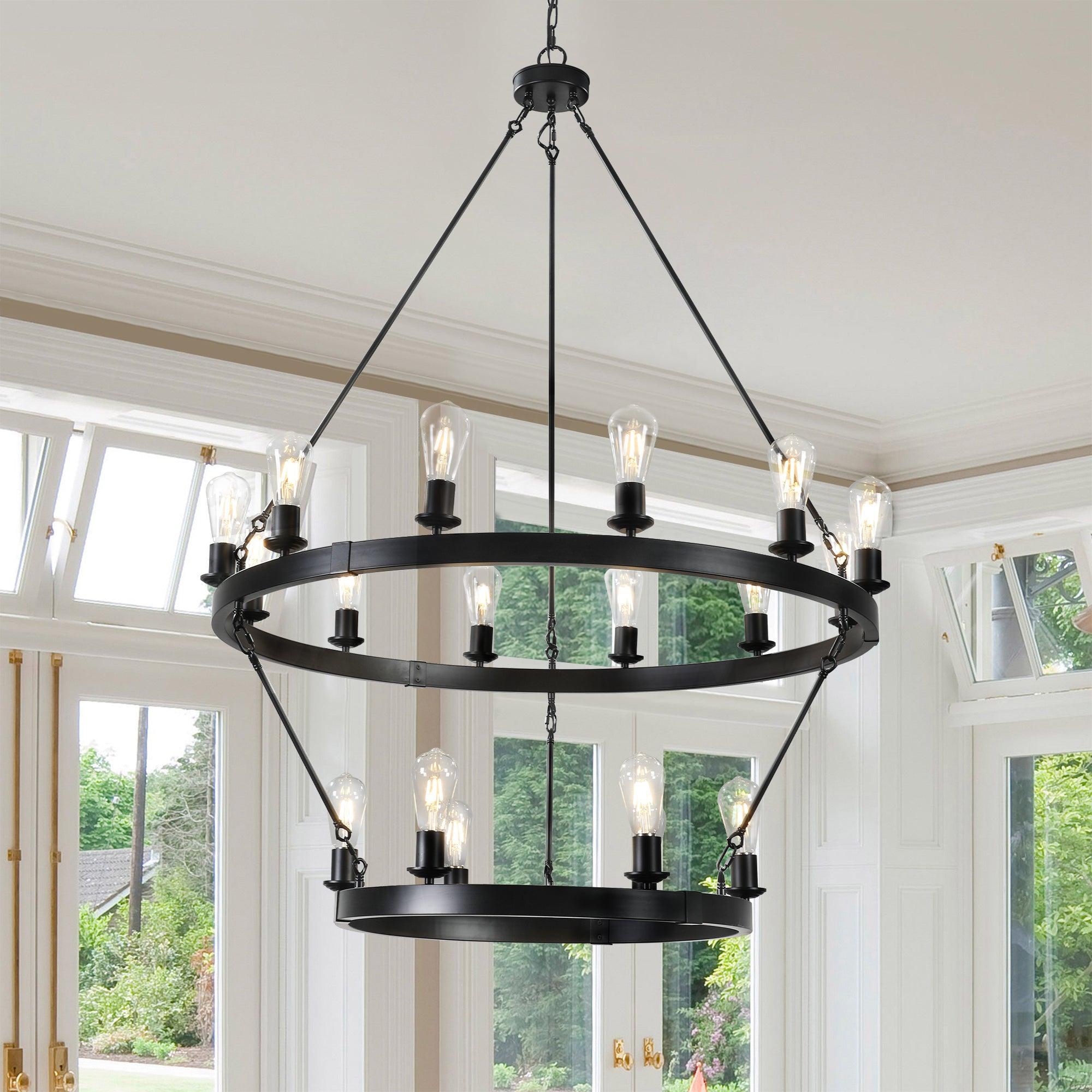 Retro style Farmhouse Chandelier