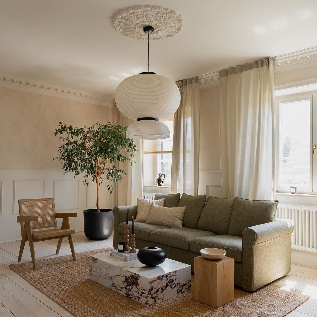 Rice Paper Lantern Pendant Lamp Type A