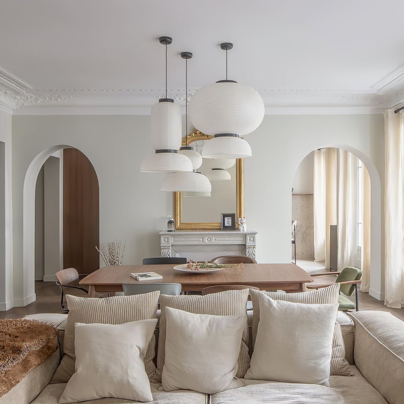 Rice Paper Lantern Pendant Lamp Type A