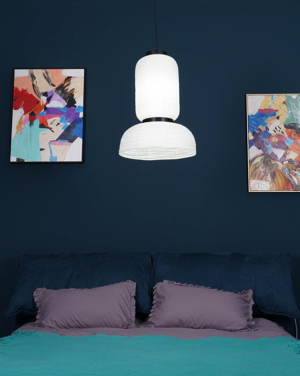 Rice Paper Lantern Pendant Lamp Type A