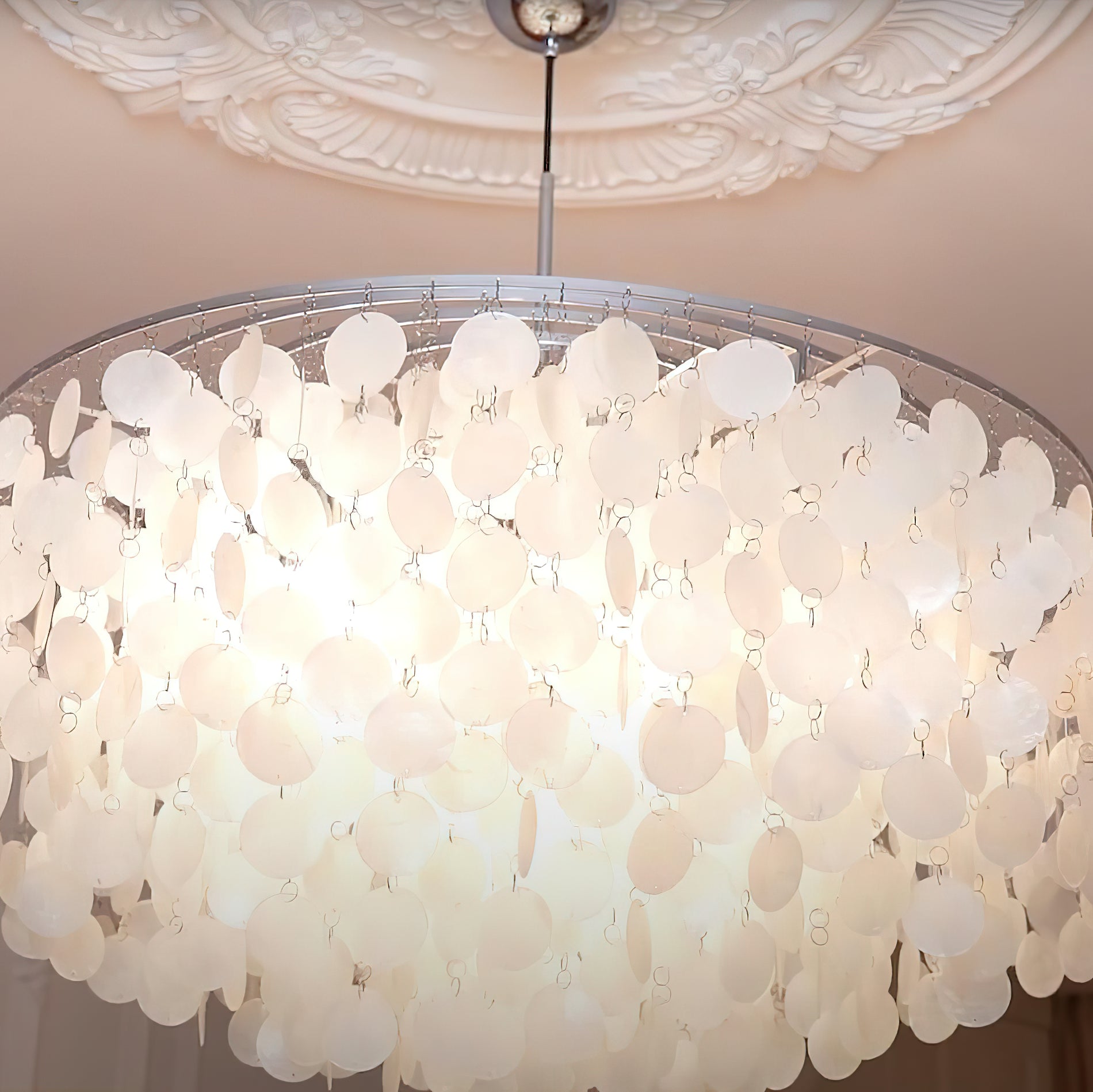 Riley Shell Chandelier