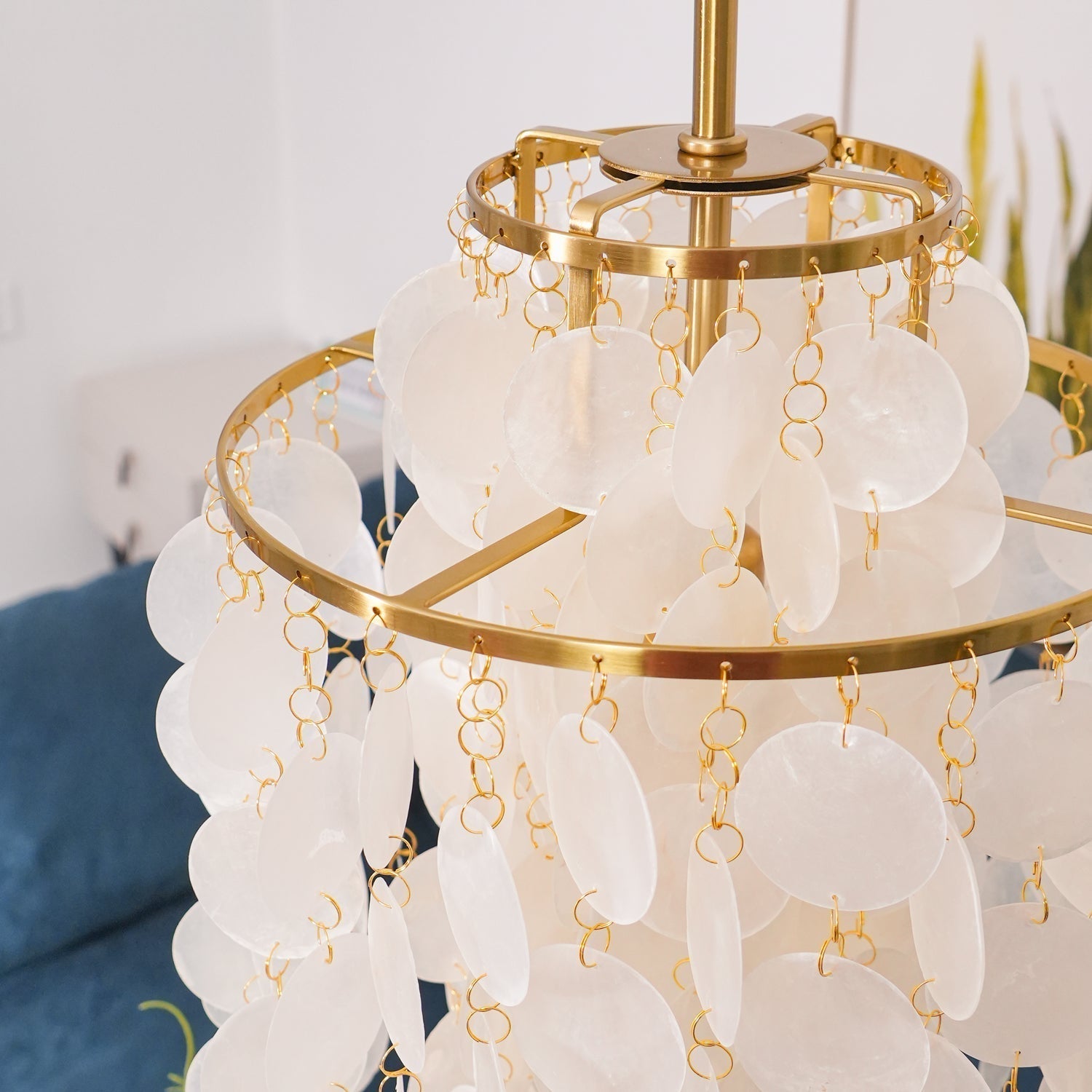 Riley Shell Chandelier