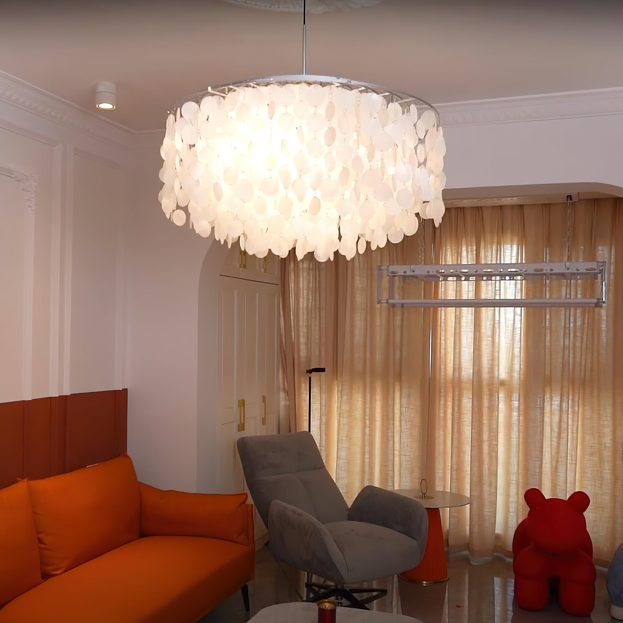 Riley Shell Chandelier