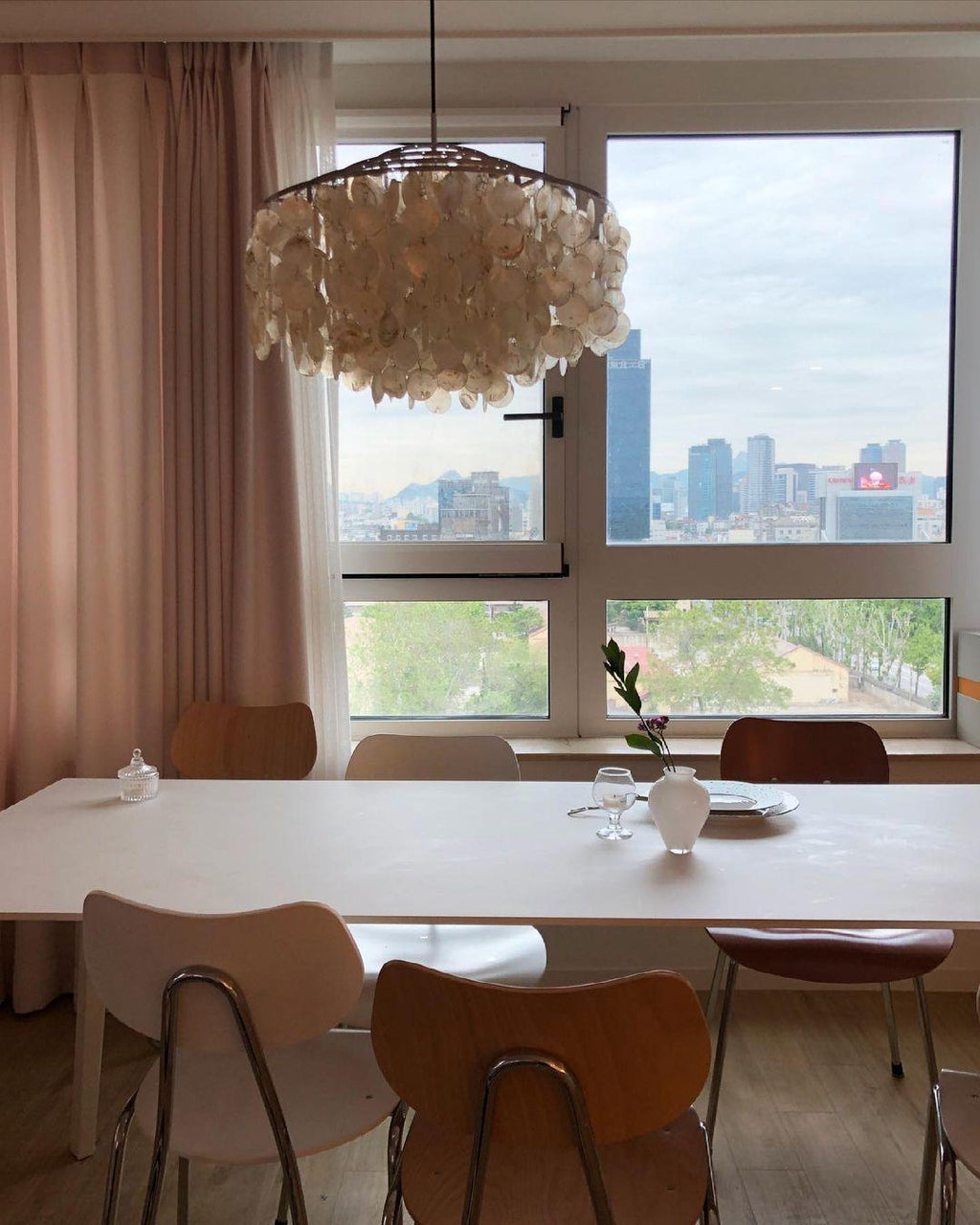 Riley Shell Chandelier